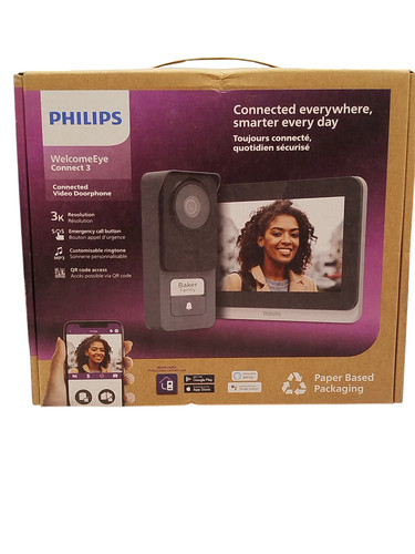 Portier vidéo noir - , philips