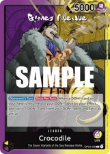 One Piece Card Game ! Crocodile OP04-058 (Leader) V.1