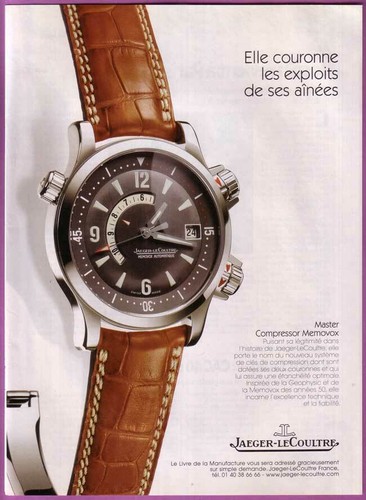 Publicité papier montre - -,