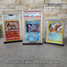 Lot de 5. Support pour carte Pokémon. Présentoir pour Toploader PCA PSA BGS TCC