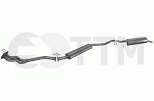 BMW 3 E30 BERLINE 4 PORTES 1.8 1982-1987 Ligne D'échappement Silencieux+
