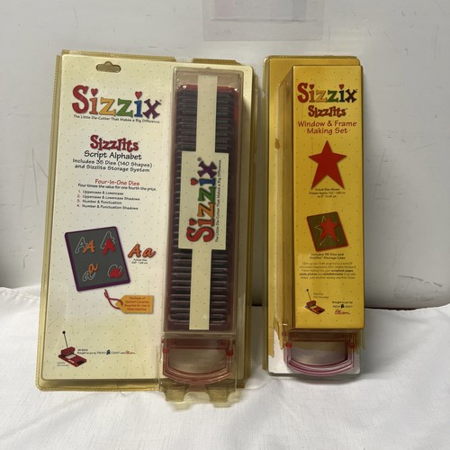 Lot sizzix sizzlits window - lot, 2