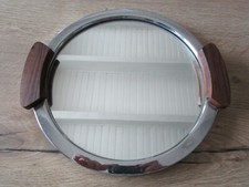 Plateau rond miroir ancien art - plateau,