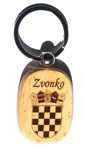 Superbe porte clefs bois - superbe,