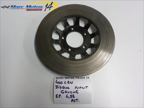 Disque avant gauche honda - disque,