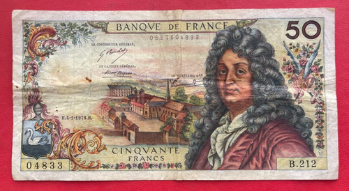 France beau billet 50 - beau,