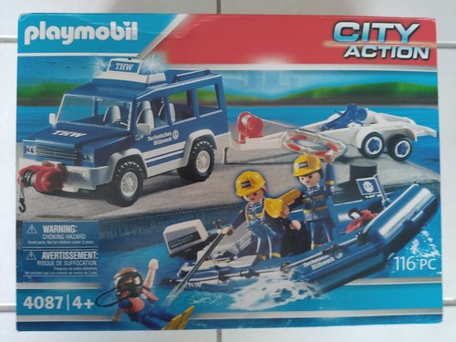 4087 playmobil city - city, thw