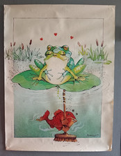 ANCIENNE AFFICHE POSTER SERRE