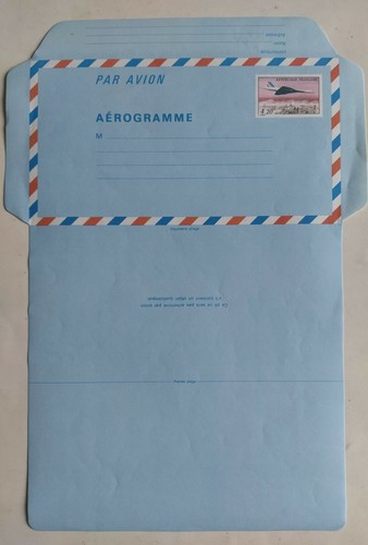 Enveloppe aérogramme avion - enveloppe,