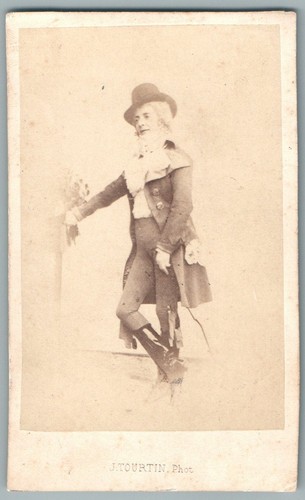 Cdv 1865 virginie déjazet - cdv,