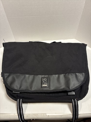 Chrome messenger bag - chrome,
