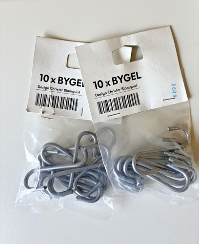 Ikea bygel storage silver - ikea,