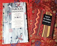 Lot 2 livres - Paroles indiennes - Sagesse des indiens d'Amérique