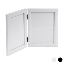1x Blanc 5" x 7" Pliant Cadre