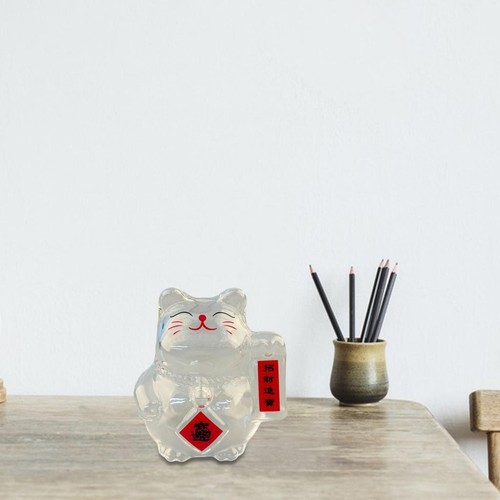 Tirelire bureau verre - de, en