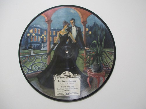 Picture disc saturne tours - disc,