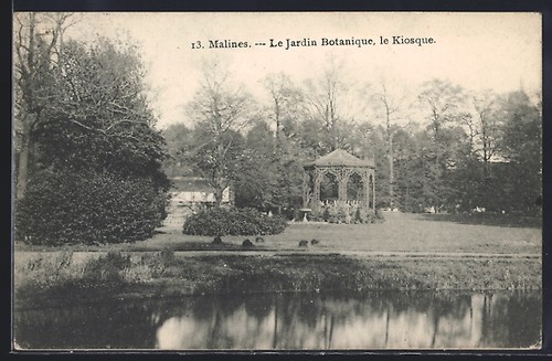 Cpa malines jardin - cpa, le