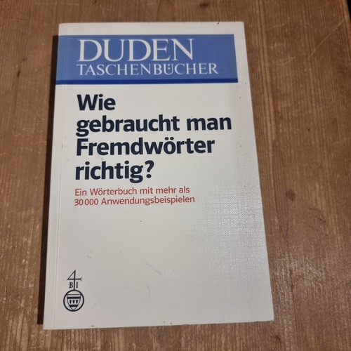 Duden livres poche - de, wie