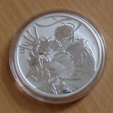 Tuvalu 1$ 2022 Street Fighter RYU silver 99.99% 1 oz silver coin+capsule
