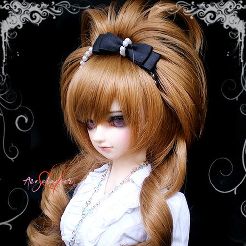 Bjd headwear doll hair - 1/4,