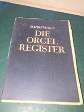 MAHRENHOLZ DIE ORGEL REGISTER