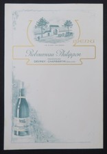 Menu ancien GEVREY-CHAMBERTIN