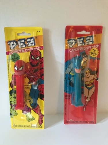 Pez dispenser batman - dispenser, spiderman