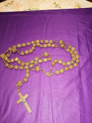 Rosaire chapelet bois corozo - rosaire,