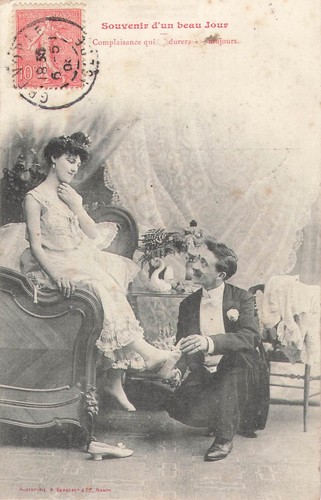 Bergeret souvenir un - cp,