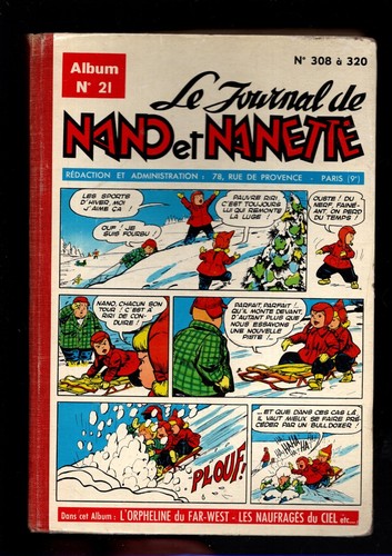 Journal nano et nanette - le,