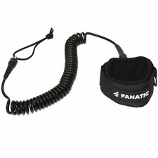 Fanatic Leash Sup Stand Up Paddle Planche Fangeine Spiralfangleine Bobine Noir