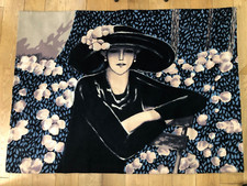 Tapisserie de Jean-Pierre Cassigneul / "La Capeline Fleurie"  numérotée signée