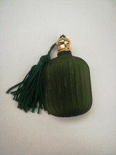 Yves Rocher Bouteille ancien Flacon de Parfum Miniature en verre vert vide