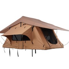 VEVOR Tente de Toit pour Voitures Étanche avec Échelle pour 2-3 Personnes Jeep