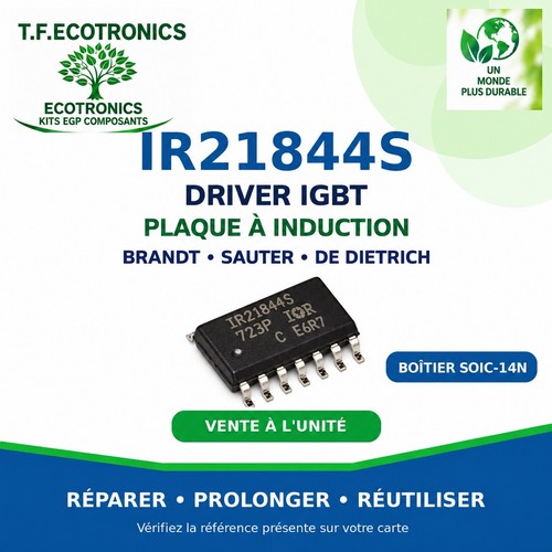 Ir21844s driver igbt plaque - driver,