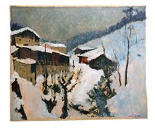 Jean PESCE (né en 1926) Huile
