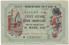 Billet de matière - 100 kilos