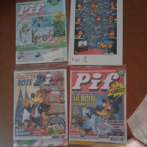 Pif gadget 7 avec - gadget, 6
