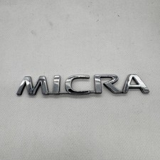 ÉCRIT NISSAN MICRA LOGO