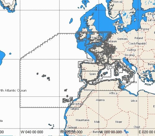 Carte map ew m010 - carte, c-map