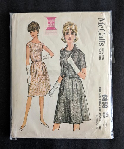 Mccall 1960s dress jacket - mccall's,