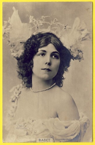 Cpa dos 1900 actrice danseuse - 1900,