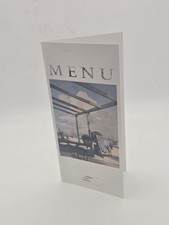 Eurostar Menu Paris Artwork