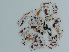 STARLUX LOT N°2 DE VACHES EN PLASTIQUE DE 2/3 CENTIMETRES POUR DIORAMA