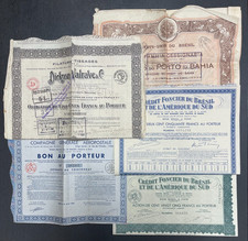 Début XXe siècle. Lot de 5