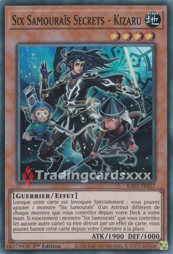 Six samouraïs - yu-gi-oh!,