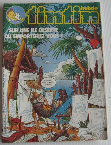Journal tintin 327 poster - journal,