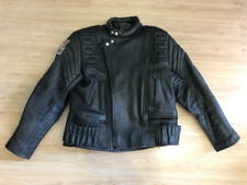 blouson moto cuir Richa vintage taille 54 motard biker 80s PORT OFFERT