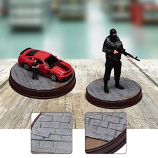 Socle rond pour présentoir de