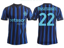 Maillot Mkhitaryan Inter Home 2025 2026 noir officiel adulte enfant Miky
